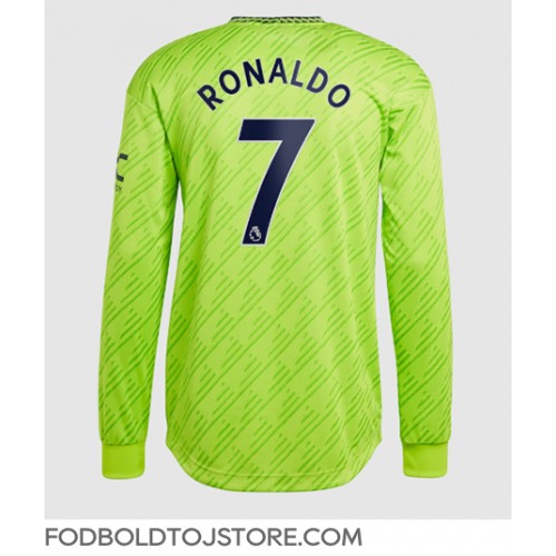 Manchester United Cristiano Ronaldo #7 Tredjetrøje 2022-23 Langærmet